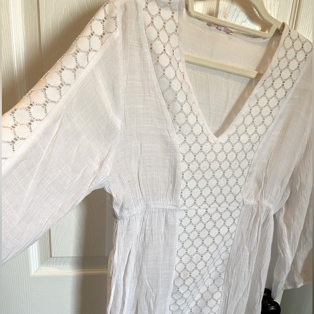Swimsuit Coverup white